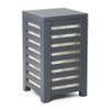 TATAY Lombok Clothes Basket, 55L Capacity, Polypropylene, BPA Free, with Lid, Grey Colour. Size: 34 x 34 x 58 cm view 2
