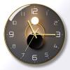 Clock Light and Shadow Art Mute Living Room Wall Clock Net Red Personality Quartz Clock Simple Light Luxury Wall Watch Clock view 1