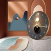 Clock Simple Light Luxury Wall Clock Internet Celebrity Personality Quartz Clock Light and Shadow Art Mute Living Room Wall Clock view 3