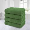 American Veteran Towel, Turkish Bath Towels for Bathroom 4 Pack, 27x54 Extra Large Premium Soft Drying Bathroom Towels, Sage Green view 2