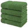 American Veteran Towel, Turkish Bath Towels for Bathroom 4 Pack, 27x54 Extra Large Premium Soft Drying Bathroom Towels, Sage Green view 4