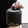 16cm Coarse Pottery Tea Caddy Sealed Jar Household Puer Storage Jar Kung Fu Tea Set view 3