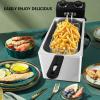 Electric Fryer, Small Fryer, Stainless Steel Constant Temperature Electric Fryer Mini, Fried Chicken And French Fries,4L view 3