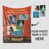 Launchigo Customized Halloween Throw Blankets. Spider Webs, Witch Brew, Ghost and Horror, Decorated Pumpkin Blanket. Fleece Blanket for Halloween.[Custom] (Halloween Blanket 06, 60" X 80") view 3
