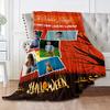 Launchigo Customized Halloween Throw Blankets. Spider Webs, Witch Brew, Ghost and Horror, Decorated Pumpkin Blanket. Fleece Blanket for Halloween.[Custom] (Halloween Blanket 06, 60" X 80") view 4