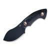 BKER PLUS Nessmi Pro Black Copper Fixed Blade Knife, Designed by Jesper Voxnaes, Micarta Scales, D2 Steel Coated Blade, Leather Sheath view 1