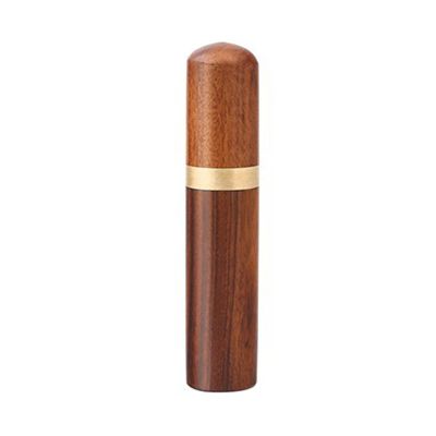 Lucare Needle Storage Bucket Vintage Tasteless Mini Easy To Carry Wooden Toothpick Holder for Kitchen Light Color