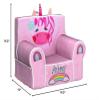 DIBSIES Personalized Creative Wonders Toddler Chair - Ages 1.5 to 4 Years Old (Unicorn) view 2