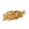 Napa Home & Garden Alegra Leaf Trays Set of 2 Gold view 1