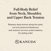 Kanuda Spine Nap Cervical & Spine Traction Device for Neck, Shoulder & Upper Back Pain Relief, Physical Therapist-Designed Tool for Posture Correction & at-Home Therapy view 4
