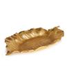Napa Home & Garden Alegra Grand Leaf Tray Gold view 1