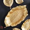 Napa Home & Garden Alegra Grand Leaf Tray Gold view 2