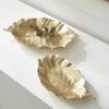 Napa Home & Garden Alegra Grand Leaf Tray Gold view 3
