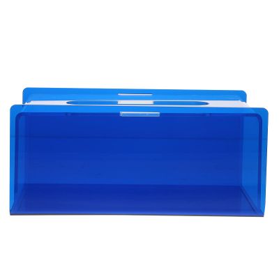 1pc Minimalist Acrylic Tissue Box Creative Gloss Design for Home Storage Easy Refill and Sturdy Organizer for Paper Towels Chic Tissue Case for Modern Decor