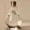 Aimee La Home Decor Wedding Decoration Light Bulb Transparent Glass Vase Fashion Hydroponic Flower Vase Home Hecoration Gifts view 4