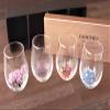  Japanese Four Seasons Color Changing Glass Cup Set, Magical Blooming Multi-purpose Glasses  Cherry Blossom, Fireworks, Autumn Leaves, Snowflakes view 2