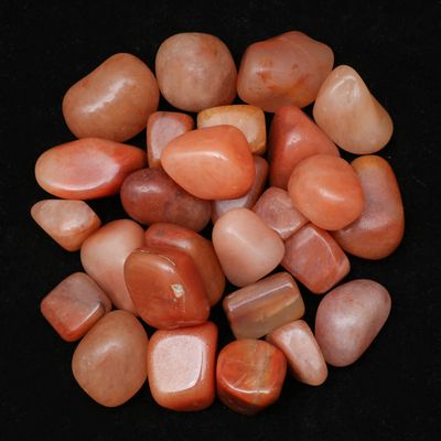 "ZAICUS 1LB Carnelian Tumbled Stones Polished Natural Healing Crystals for Chakra Balancing Feng Shui Energy, Reiki Meditation, Good Luck Stones for Home Decor Meaningful Gifts 2025 mm"