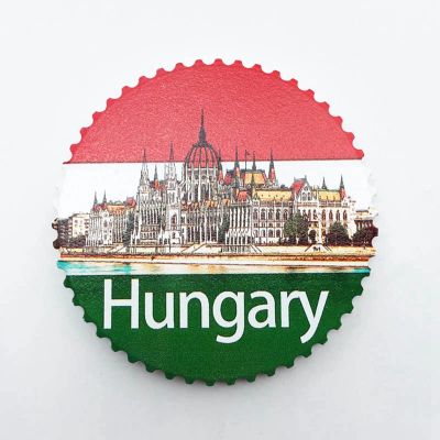 Flag Hungary Magnet Travel Souvenir 3D Resin Collection Gift Fridge Refrigerator Magnet