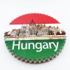 Flag Hungary Magnet Travel Souvenir 3D Resin Collection Gift Fridge Refrigerator Magnet view 2