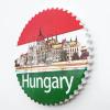 Flag Hungary Magnet Travel Souvenir 3D Resin Collection Gift Fridge Refrigerator Magnet view 3