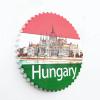 Flag Hungary Magnet Travel Souvenir 3D Resin Collection Gift Fridge Refrigerator Magnet view 4