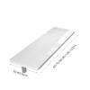 ALGWXQ Wall Mounted Desk Fold Down Table Floating Desk Multi Function Workbench, Perfect Addition to Home & Office20 Sizes (Color : White, Size : 50x40cm) view 2