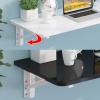 ALGWXQ Wall Mounted Fold Down Table, Floating Desk Perfect Space Saving Table for Laundry Room & Kitchen & Home Bar, Customizable (Color : A, Size : 70x50cm) view 3