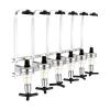 Gdrasuya10 Liquor Dispenser, 6 Bottle Wall Mounted Liquor Dispenser Bar Beer Wine Bottle Beverage Cabinet view 1