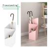 ZJYWMM Space Saving Organizer Umbrella Holder,Freestanding,Umbrella Stand Holder,Space Saving,Black, Pink, White, Golden,Umbrella Container,Home, Hotel, Lobby, Office (Color : Golden) view 4