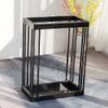 ZJYWMM Modern Creative Multi-Purpose Umbrella Stand,Black Umbrella Stand with 5 Hook/Drip Tray - Household Long and Short Umbrella Rack Holder for Entrance Hallway view 2