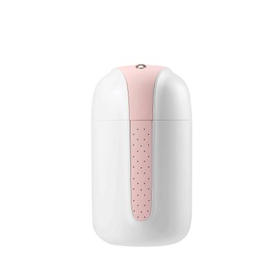 XIXIDIAN Small Humidifiers, 330ml Desk Humidifiers, Whisper-Quiet Operation, USB Car Humidifier for Bedroom, Babies Room, Office (Color : Pink)