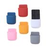 Abcsea 6 Pieces Mobile Phone/Remote Control Storage Boxes, Remote Control Holder Wall Mounted, Cellphone Stand Holder view 1