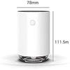 XIXIDIAN Mini USB Humidifier,Ultrasonic Cool Mist Humidifier with Nightlight, Double Fogging Mode,220ml Air Humidifier for Car Travel Office, view 2