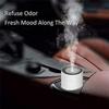 XIXIDIAN Mini USB Humidifier,Ultrasonic Cool Mist Humidifier with Nightlight, Double Fogging Mode,220ml Air Humidifier for Car Travel Office, view 4