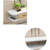 Floating Shelf Wall-Mounted TV Cabinet, Living Room, Recreation Room, Office Multimedia Storage Cabinet, Background Wall Decoration Shelf, Hanging Set-top Box Shelf/A / 100cm view 4