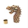 Vimal Nautical Brown Antique Black Wooden Wooden Walking Stick, Antique Dragon Aluminimue Handle Walking Stick Folding Wooden Aluminimue Walking Cane view 4