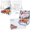 Fox Valley Traders Custom Merry Mason Jar Christmas Card Set of 20 view 1