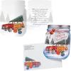 Fox Valley Traders Custom Merry Mason Jar Christmas Card Set of 20 view 1