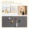 PINKG 8pcs Coloful Adhesive Hooks Heavy Duty Wall Hooks Towel Waterproof Hooks for Hanging Coat, Towels, Hats, Keys, Shower, Kitchen, Living Room, Depot view 3