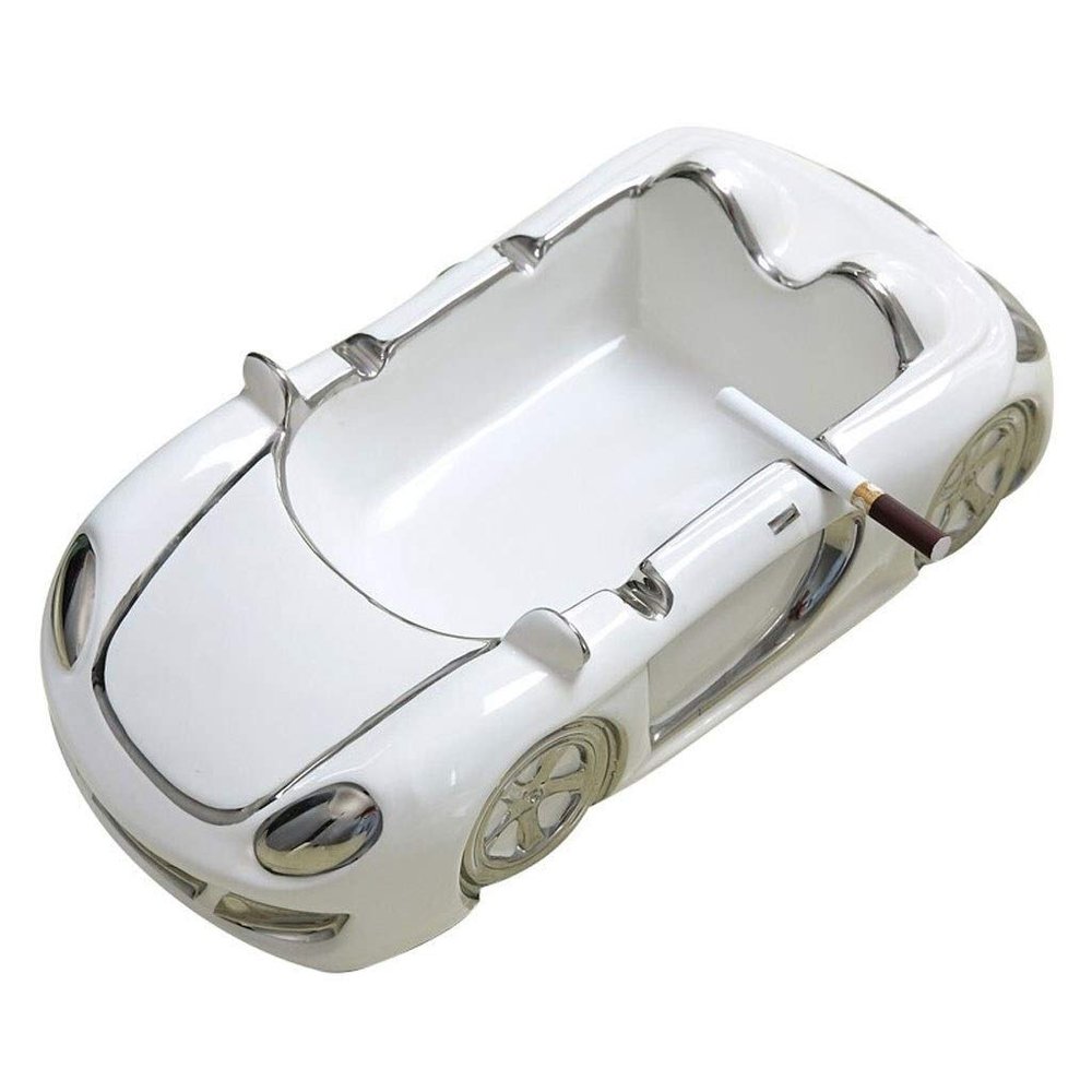 XIANGGUI 1983 Ashtrays Creative Personality Ashtray Household Ceramic Coffee Table Decoration Crafts Living Room Decoration Ashtray Home Decoration (Size : S)