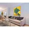 DECORARTS - Irises Vase Flower. Vincent Van Gogh Art Reproduction. Giclee Print on Canvas. Wall Art for Home. 40x32 view 4