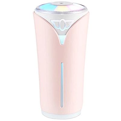 XIXIDIAN Portable Mini Humidifiers 280 ml Quiet USB Personal Desktop Humidifier Small Humidifiers with Auto Shut-Off for Bedroom Home Office Car Travel