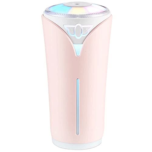 XIXIDIAN Portable Mini Humidifiers 280 ml Quiet USB Personal Desktop Humidifier Small Humidifiers with Auto Shut-Off for Bedroom Home Office Car Travel