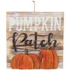 12" Pumpkin Patch Fall Harvest Wooden Wall Sign view 1