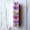 Butterfly Mezuzah, Children's Judaica, Scroll Case for Girl's Room, Baby Naming Gift (Add Kosher Scroll) view 3