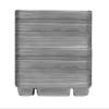 Pooja Bazar Disposable Party Thali Plates 6 Compartment Thali - Silver (50 Pack) view 4