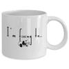 11 oz I'm Fixing To Coffee Mug, Panda Animal Lover Mug view 2