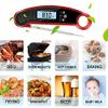 SMSOM Digital Meat Thermometer, Digital Instant Read Meat Thermometer for Grilling BBQ Smoker Kitchen Food Cooking, Thermometer for Oil Deep Fry Candy Thermometer view 2