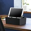 JEJ Astage Storage Box, Desk Tote, Desk Organizer, Stacked, Made in Japan, Black, Width 10.2 x Depth 7.4 x Height 5.7 inches (26 x 18.8 x 14.5 cm) view 3