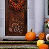 NAKLEO Halloween Large Painting Stencil 16.9x25.2, Pumpkin Happy Halloween Inscription Pattern, Reusable Plastic Drawing Template, DIY Art and Craft Home Decor, Wall Floor Wood Fabric Furniture view 2